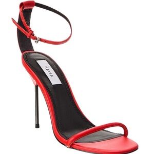 Reiss Carey Leather Strappy Pin Heel Sandal New without tags Size 38